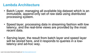 2015 01-17 Lambda Architecture with Apache Spark, NextML Conference | PPT