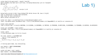 Learn more about Advanced Analytics at http://www.alpinenow.com
Lab 1)
 