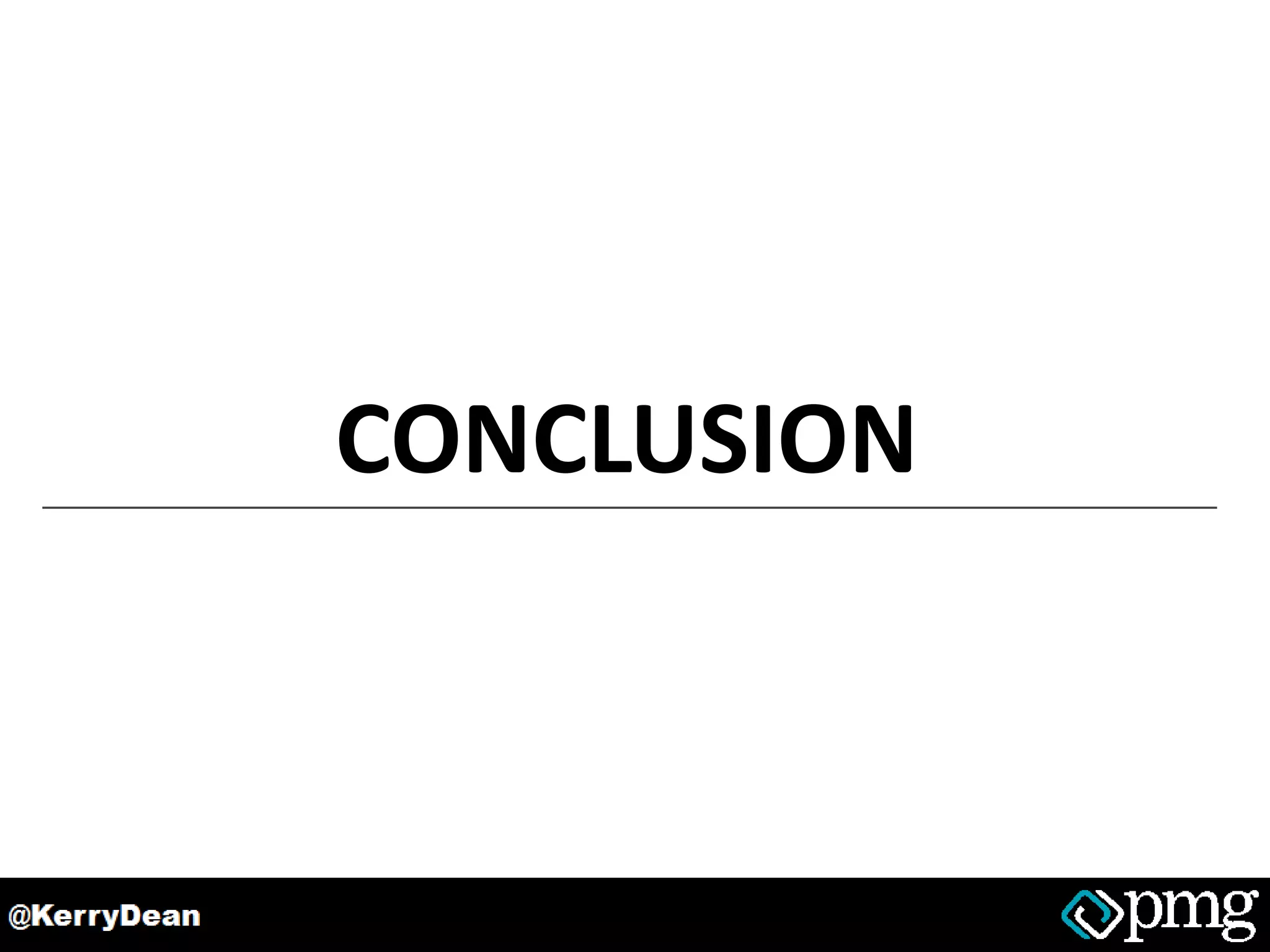 CONCLUSION
 