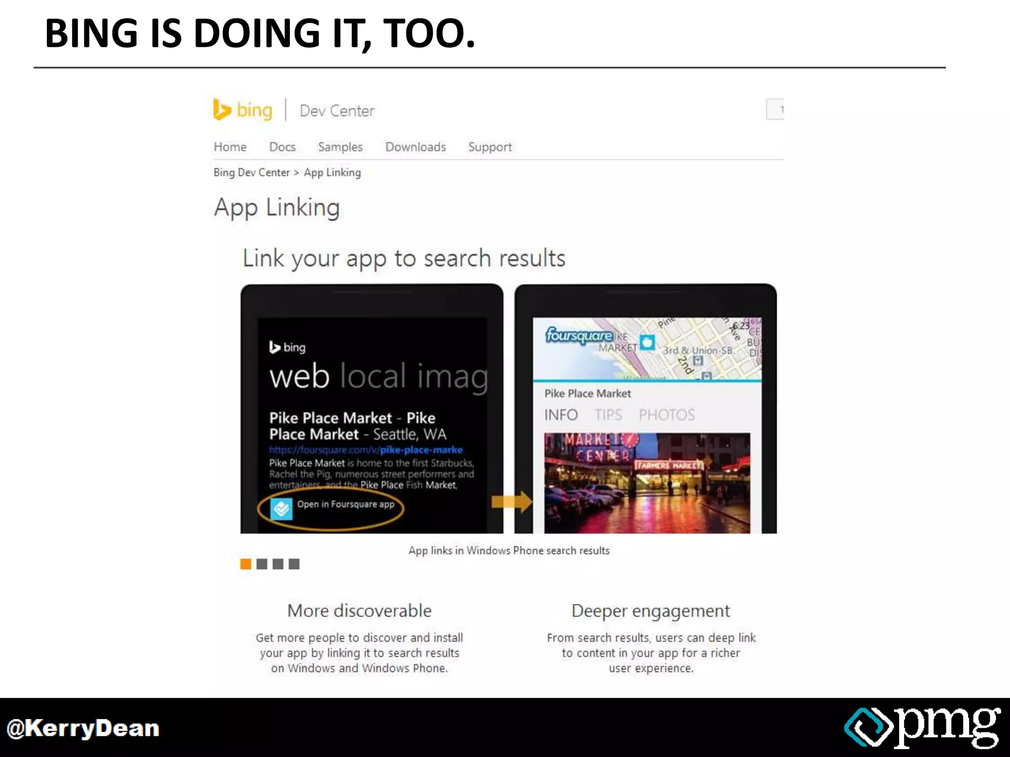 BING IS DOING IT, TOO.
 