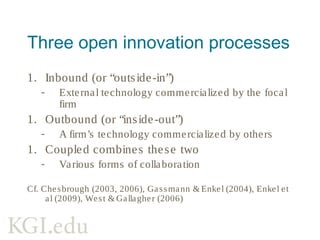 Open Innovation: The First Decade | PPT