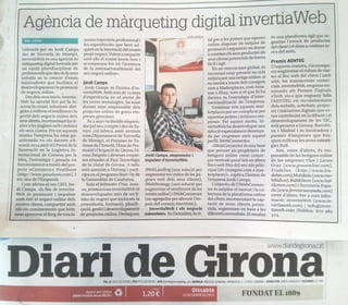 2015 01 31 - Suplement Noves Tecnologíes 2015 - Diari de Girona 