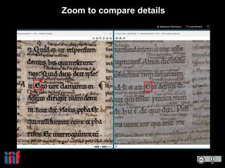 Zoom to compare details
 