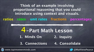 OTF Connect Webinar - Exploring Proportional Reasoning Through a 4-Part Math Lesson