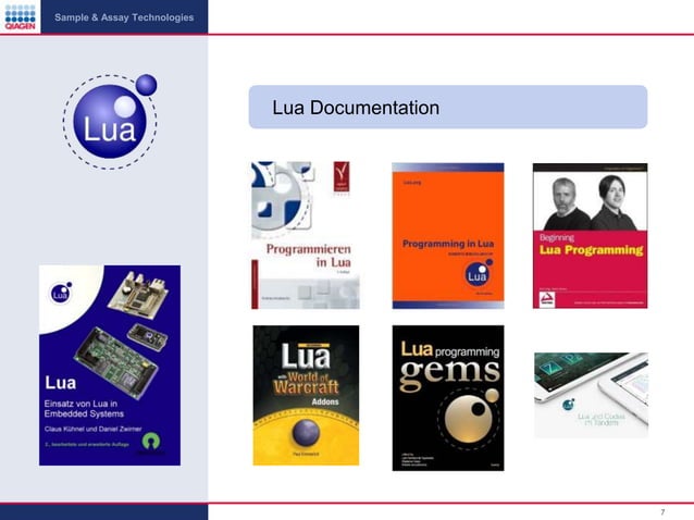 Use of Lua in Lab Devices | PPT