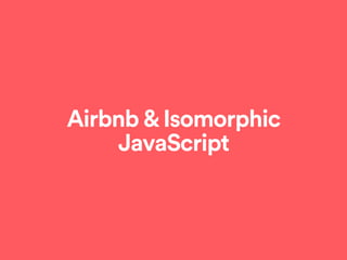 The Evolution of Airbnb's Frontend