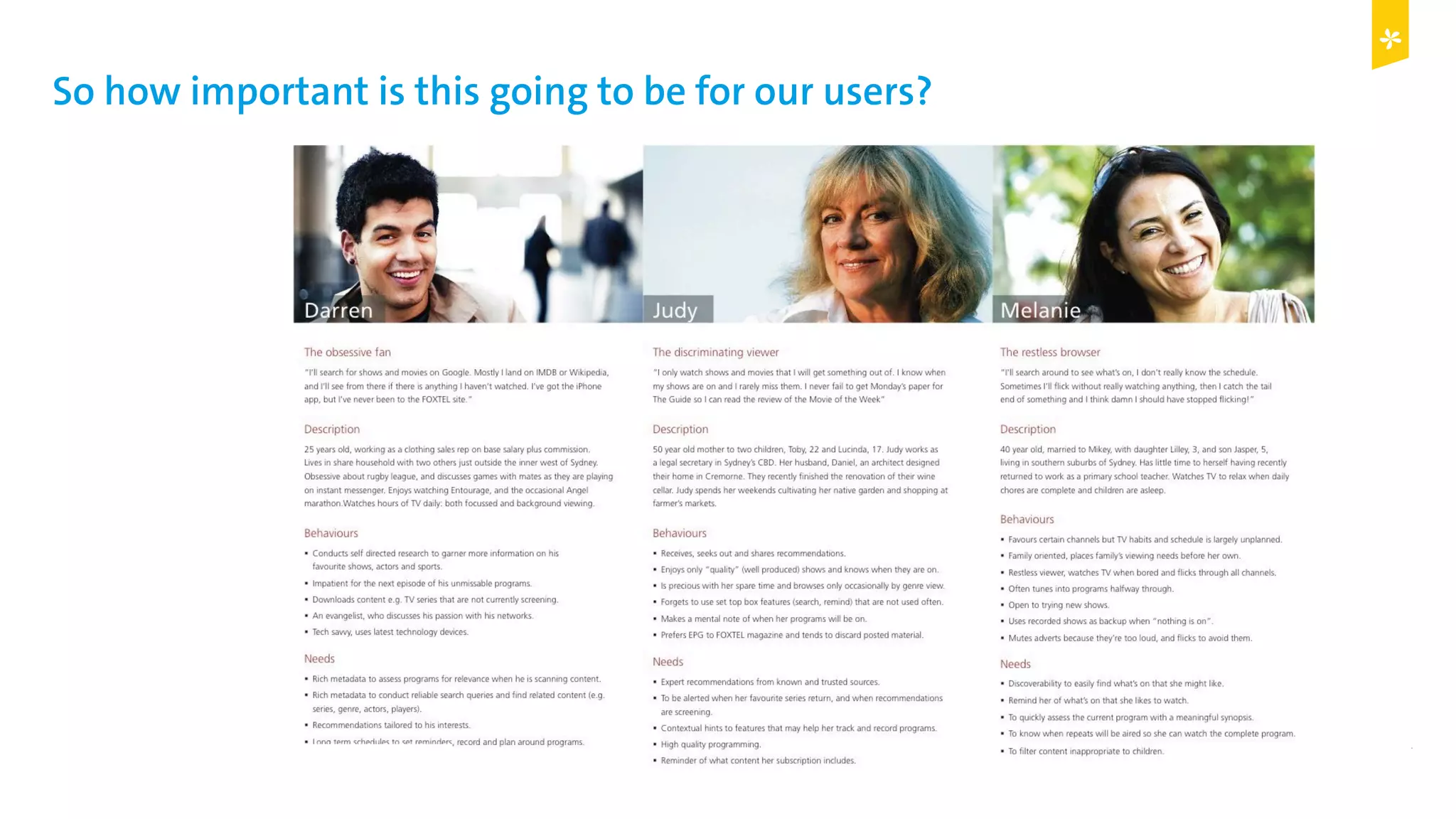 Digital Leadership © Copyright 2015 Digital Leadership GmbH
So how important is this going to be for our users?
Source: Digital Leadership Strategy Framework
 