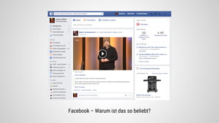 Facebook – Warum ist das so beliebt?
 