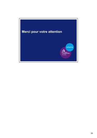 26
Merci pour votre attention
 