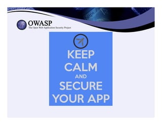 Secure Coding For Java - Une introduction