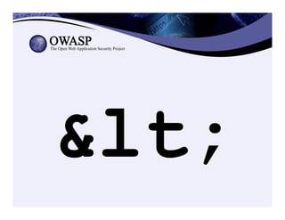 Secure Coding For Java - Une introduction