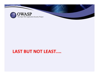 Secure Coding For Java - Une introduction