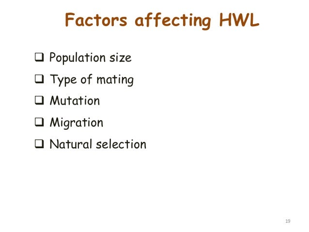 Three Factors Of Natural Selection Three Factors Of Natural Selection