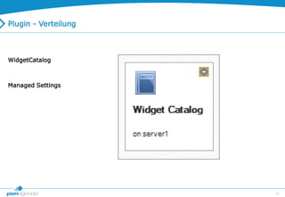 50
Plugin - Verteilung
WidgetCatalog
Managed Settings
 