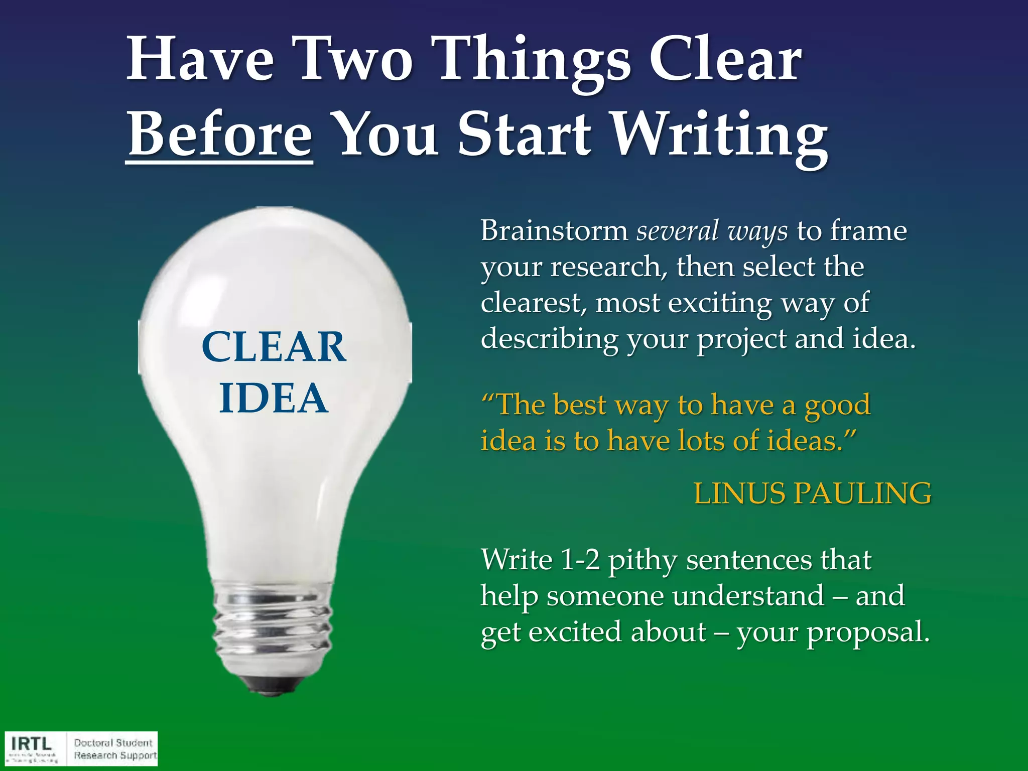 “The quality of applications is so
high that the difference between
getting an award and an honorable
mention is paper thin. It makes the
review process pretty tough.”
MYLES BOYLAN
Program Officer at the
National Science Foundation (NSF)
 