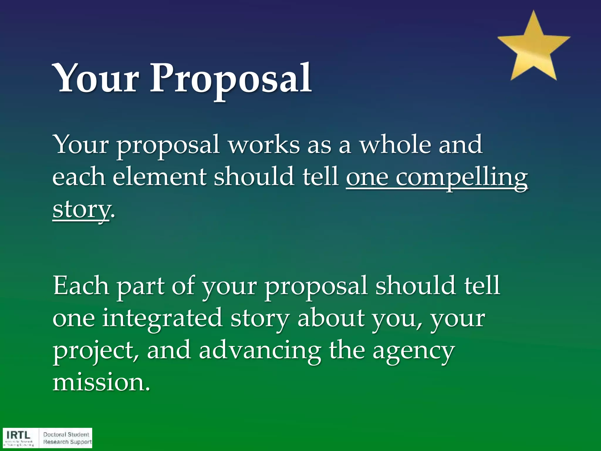 “Frankly, I don't think the transcripts are
very important. If you have a 3.4, 3.8, or 3.9
it doesn't really matter. The other evidence
is more persuasive. The qualifications of
applications is so far beyond basic that the
research plan, personal statement, and
letters of reference matter more.”
MYLES BOYLAN
Program Officer at the
National Science Foundation (NSF)
 