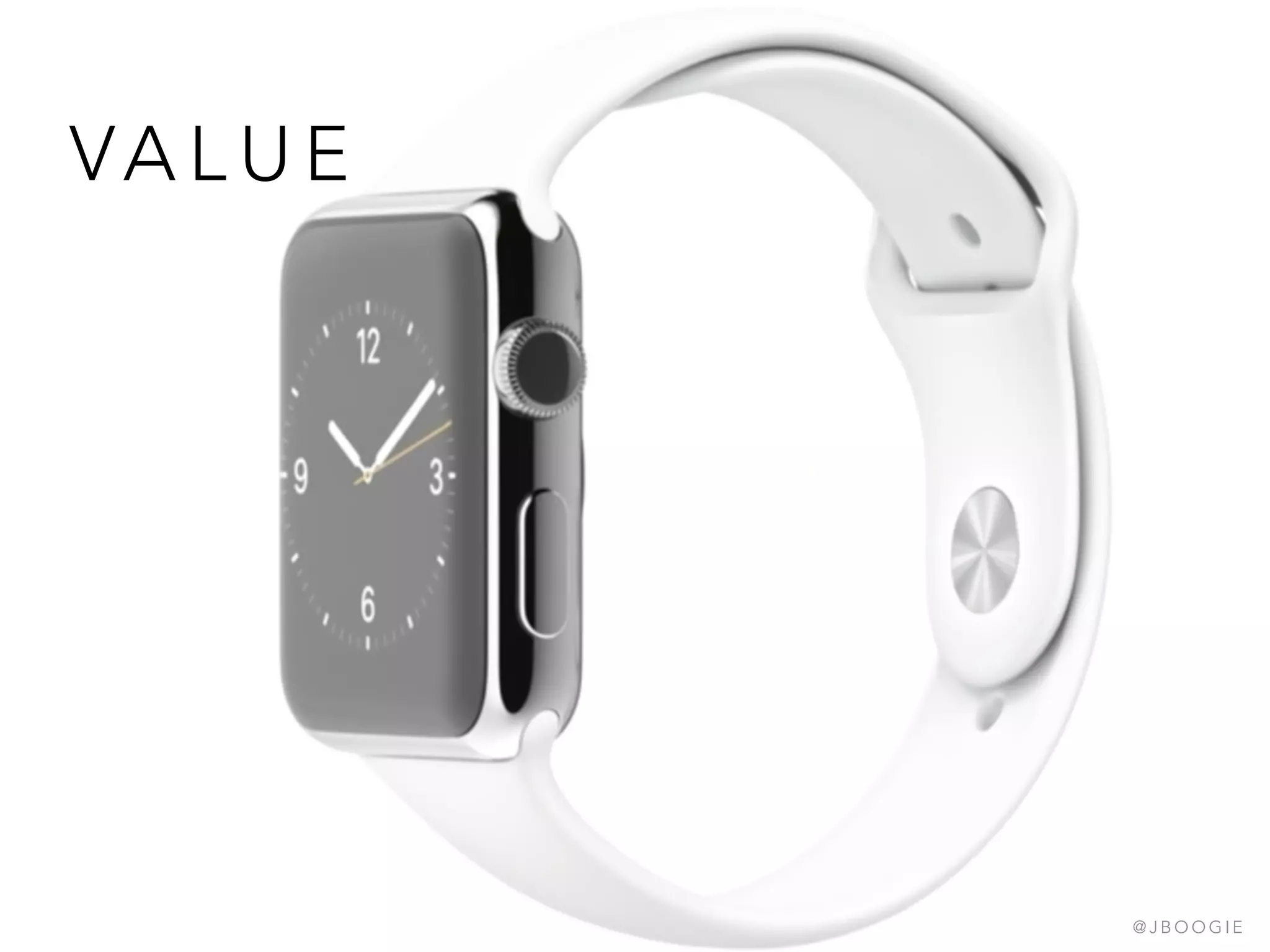 VA L U E
@ J B O O G I E
 