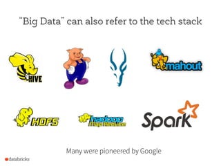 (Berkeley CS186 guest lecture) Big Data Analytics Systems: What Goes Around Comes Around