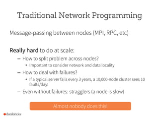(Berkeley CS186 guest lecture) Big Data Analytics Systems: What Goes Around Comes Around