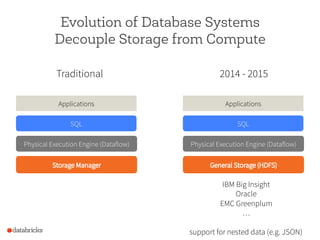 (Berkeley CS186 guest lecture) Big Data Analytics Systems: What Goes Around Comes Around