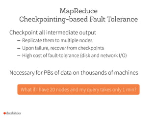 (Berkeley CS186 guest lecture) Big Data Analytics Systems: What Goes Around Comes Around
