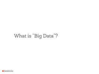 (Berkeley CS186 guest lecture) Big Data Analytics Systems: What Goes Around Comes Around