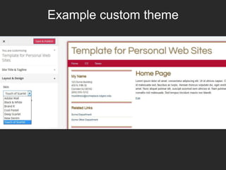 Example custom theme
 