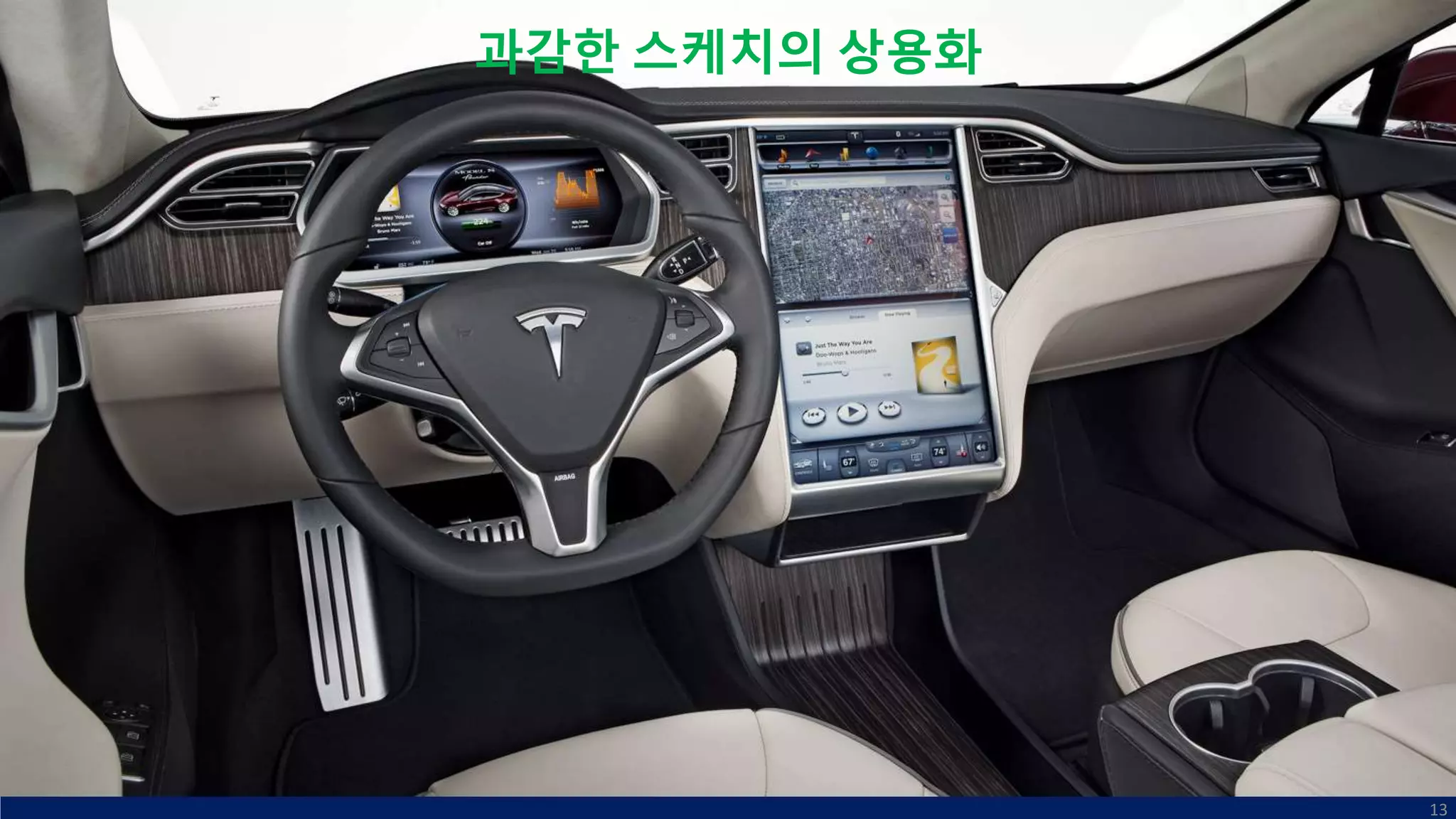 과감한 스케치의 상용화
13
 