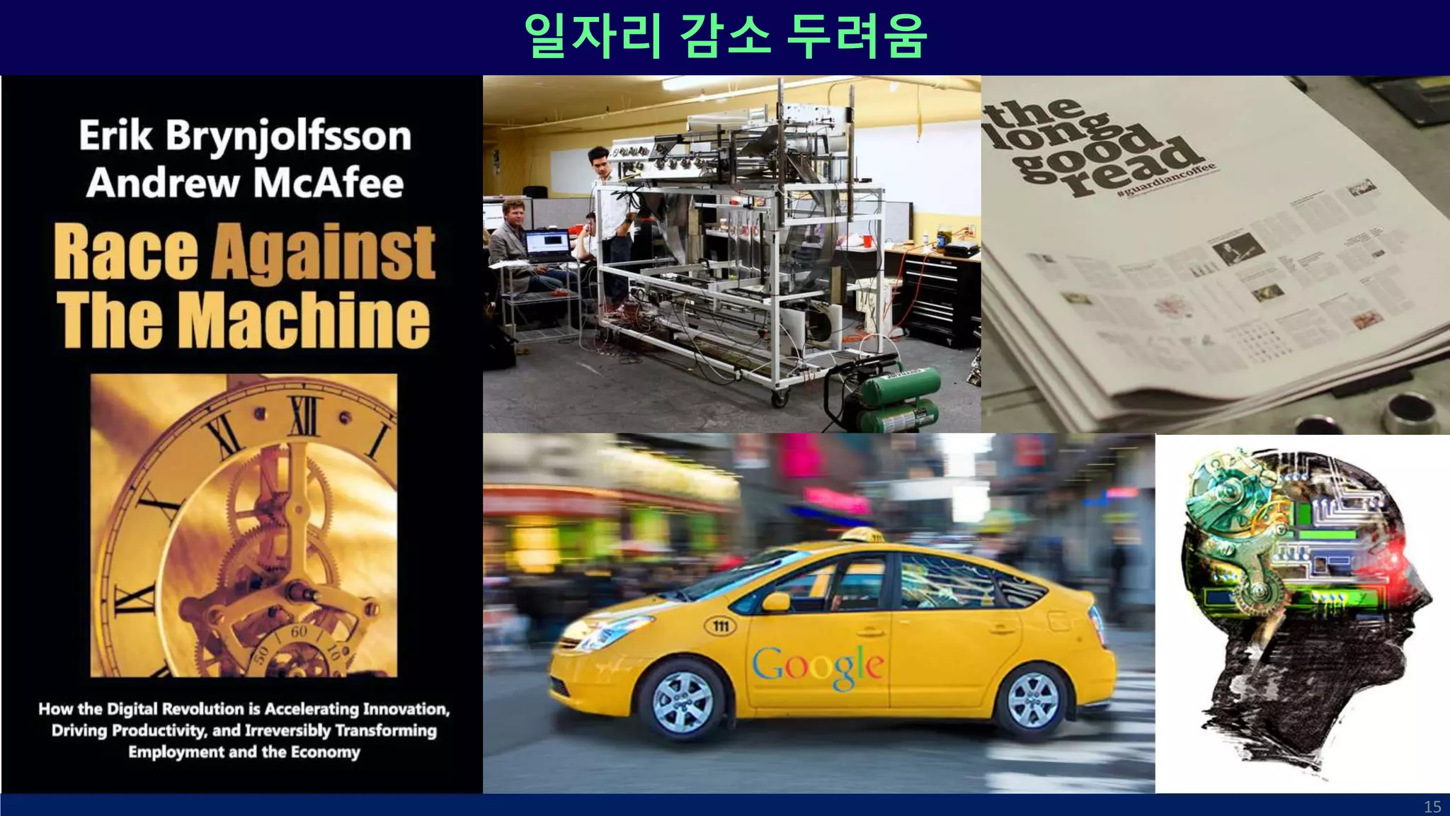 일자리 감소 두려움
15
 