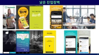 낮은 진입장벽
48
 