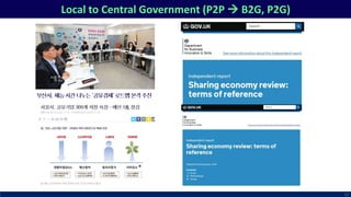Local to Central Government (P2P  B2G, P2G)
57
 