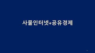 사물인터넷+공유경제
59
 