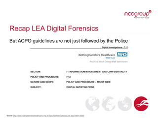 Cyber Incident Response & Digital Forensics Lecture | PPTX
