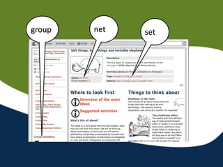 Where to look first
setnetgroup
 