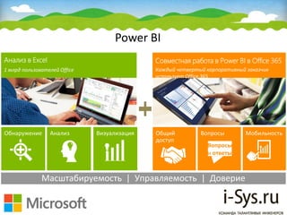 Power BI
 