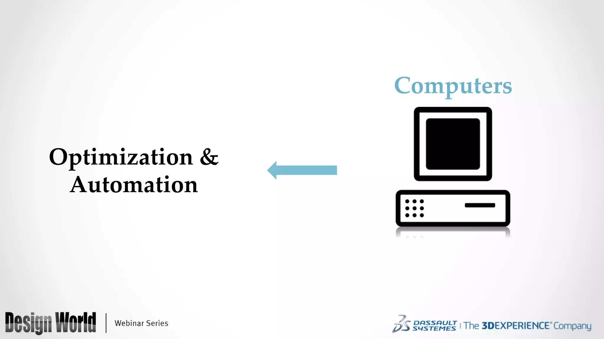 Computers	
Optimization  &	
Automation	
 