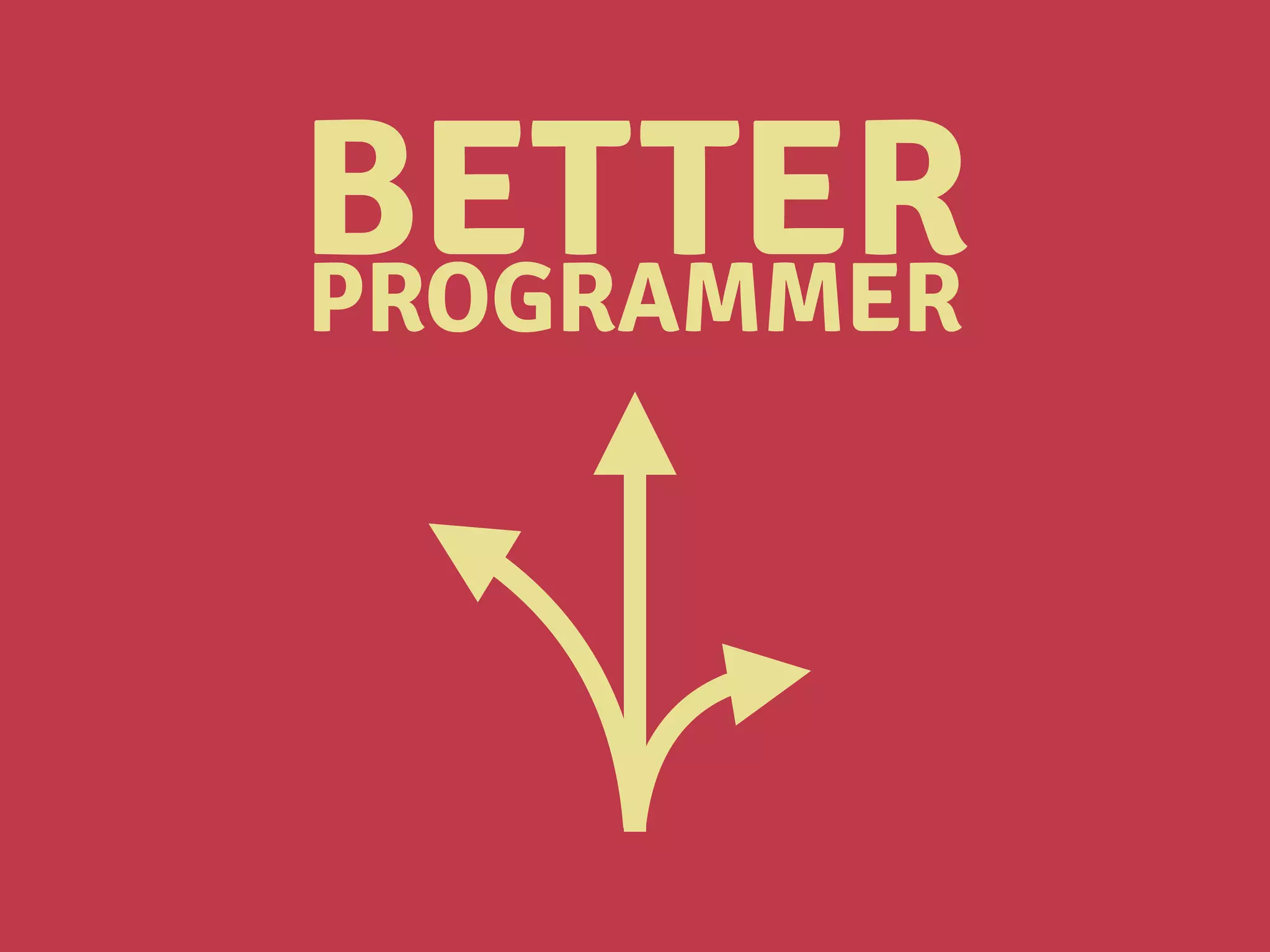 BETTERPROGRAMMER
 