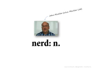 max brockbank | @biginSEO | Visibility IQ
 
