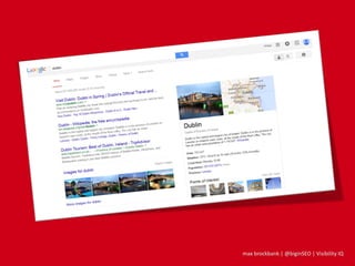 max brockbank | @biginSEO | Visibility IQ
 