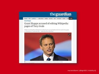 max brockbank | @biginSEO | Visibility IQ
 