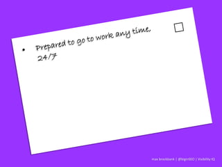 max brockbank | @biginSEO | Visibility IQ
 