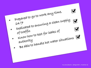 max brockbank | @biginSEO | Visibility IQ
 