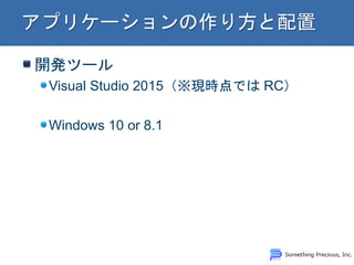 _kĩ`
Visual Studio 2015FrǤ RC
Windows 10 or 8.1
 