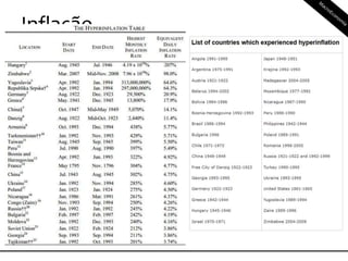 Inflação
 