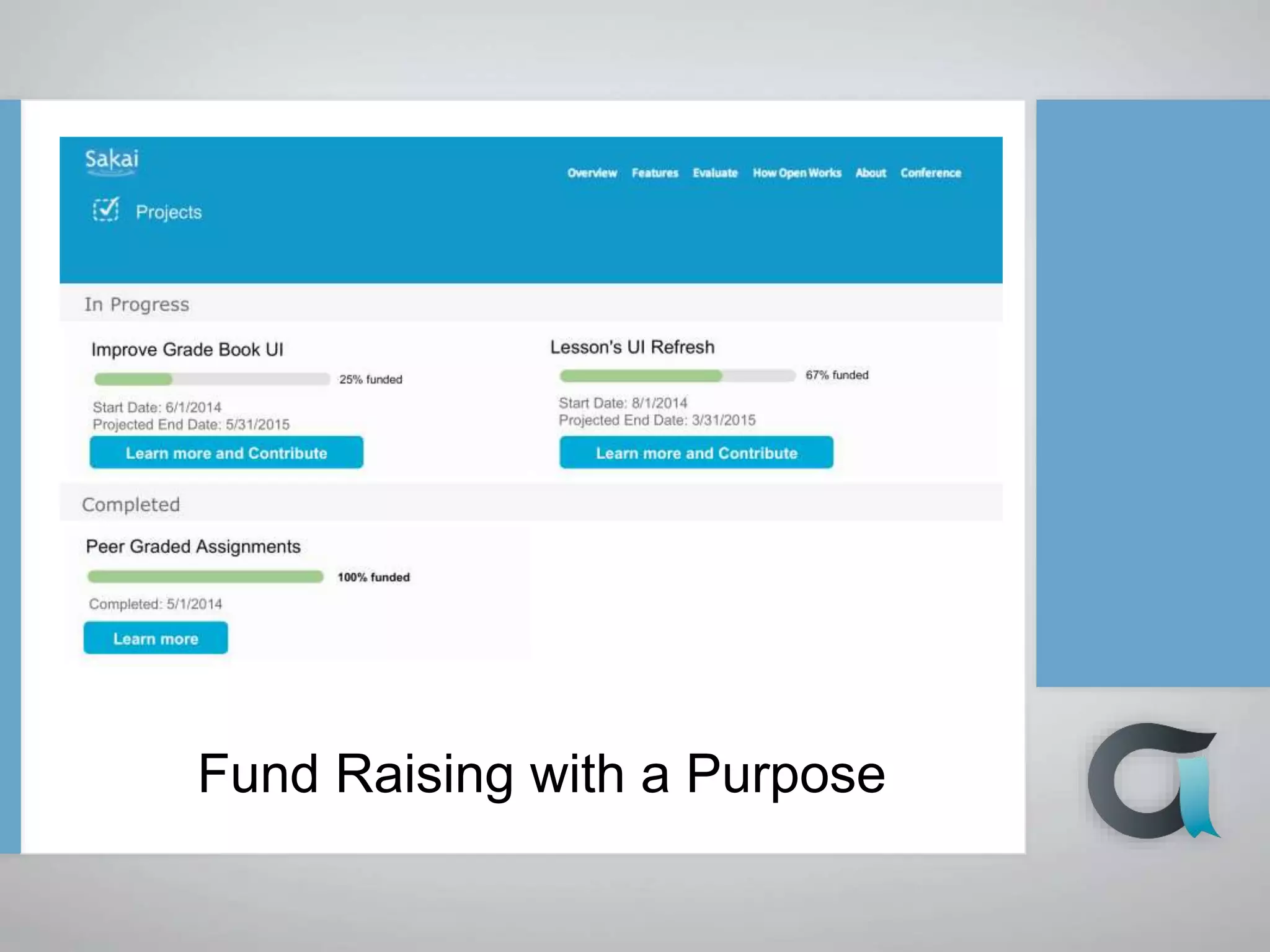 Fund Raising with a Purpose
 