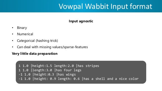 vowpal wabbit