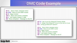 DMC	
  Code	
  Example	
  
 