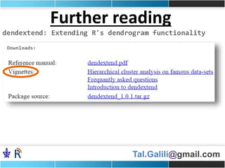 Tal.Galili@gmail.com
Further reading
 