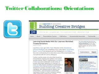 TwitterCollaborations: Orientations
 