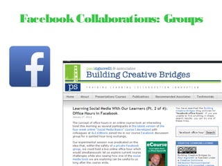 FacebookCollaborations: Groups
 